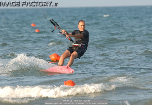 2005-08-25 Rimini - Bunker - Kitesurf